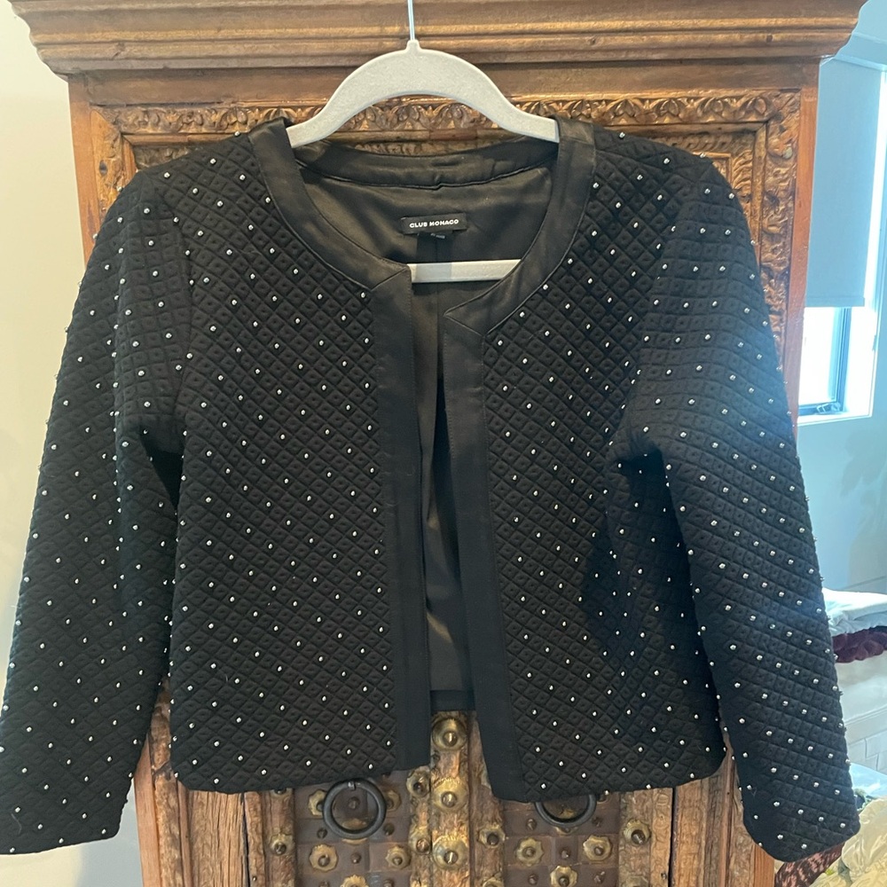 Club Monaco Cropped Jacket